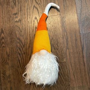 Candy Corn Halloween Gnome